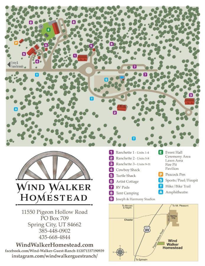 Hacienda Roja - The Cedars #7 At Wind Walker Homestead Spring City Exterior photo